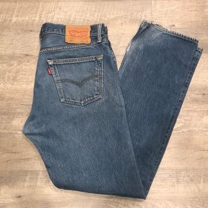 Levi’s 501 Men's Blue Wash Jeans 34x36